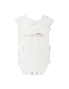 Body bebé Chocolat Baby lazo dorado