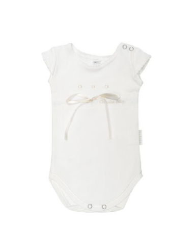 Body bebé Chocolat Baby lazo dorado