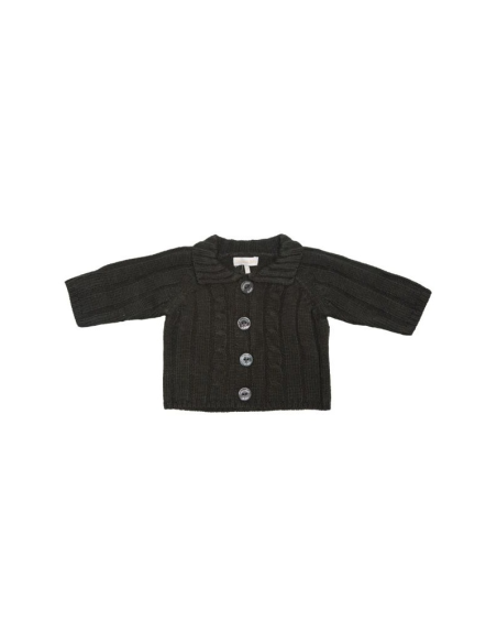 Chaqueta de bebé de punto Chocolat Baby