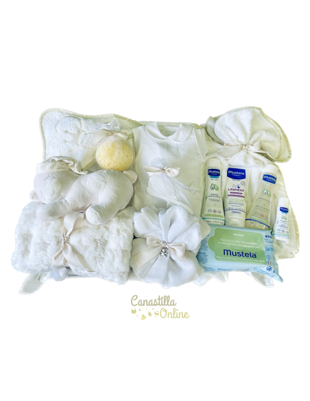 Canastillas personalizadas y cestas de baño para bebés y recién nacidos