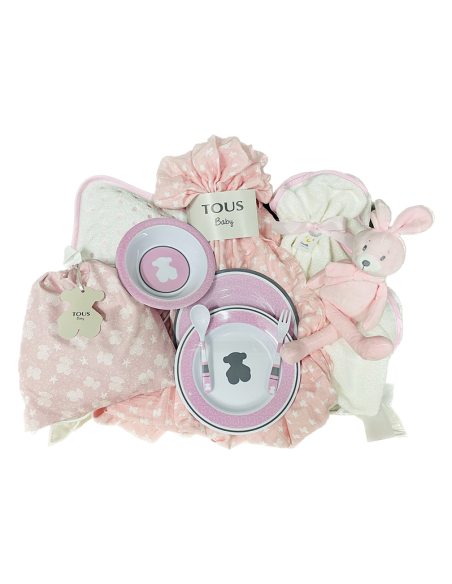 Canastilla para bebé Tous Baby personalizada