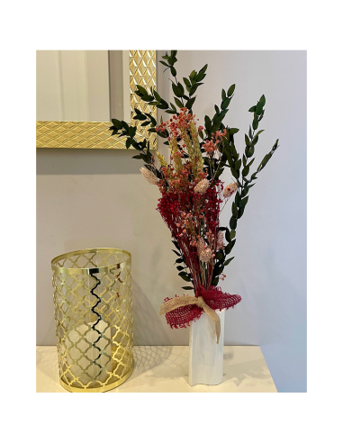 Ramillete de flores preservadas