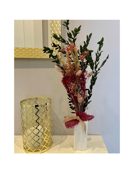 Ramillete de flores preservadas