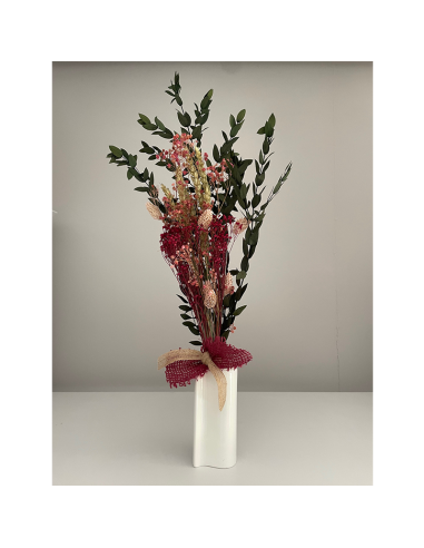 Ramillete de flores preservadas