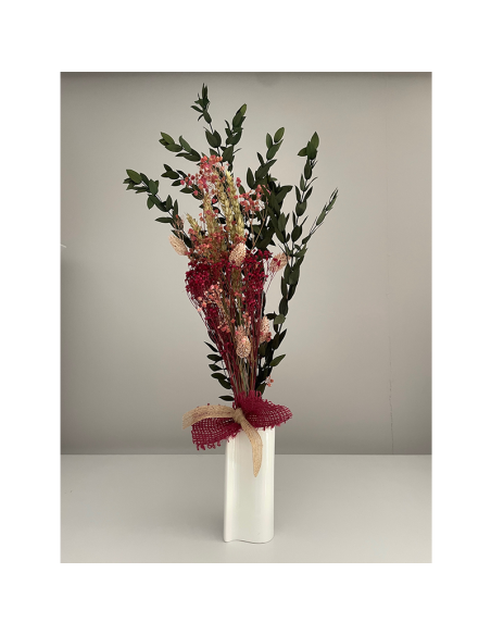 Ramillete de flores preservadas