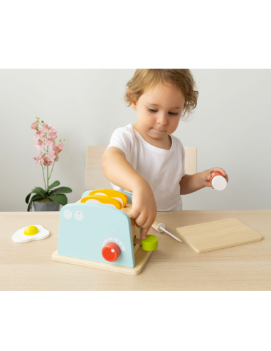 Juguete de madera tostadora Kio Kids