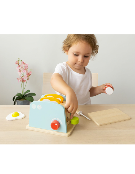 Juguete de madera tostadora Kio Kids
