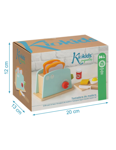 Juguete de madera tostadora Kio Kids