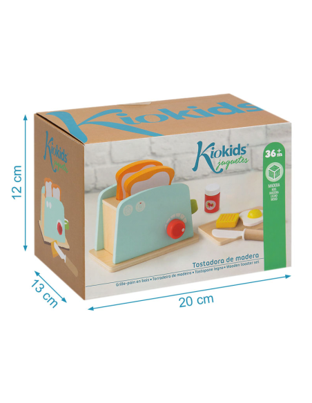Juguete de madera tostadora Kio Kids