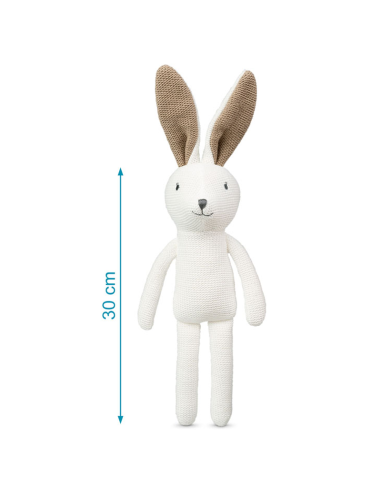 Peluche conejo patilargo de algodón