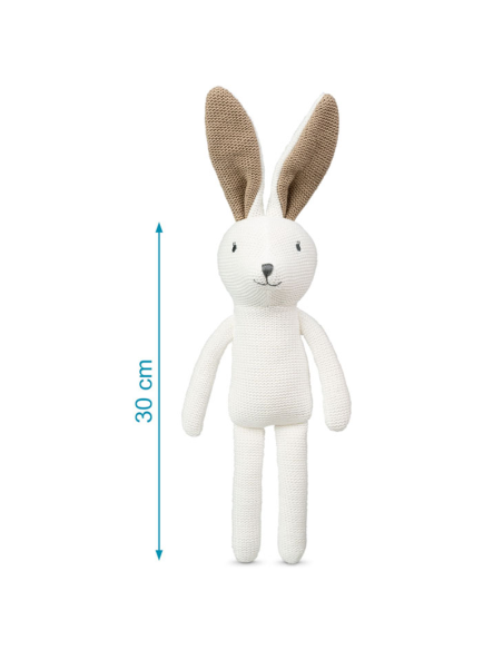 Peluche conejo patilargo de algodón