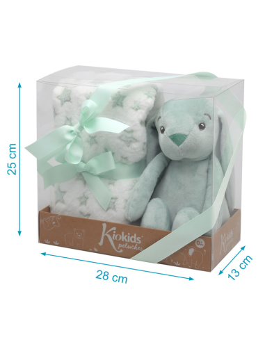 Peluche con manta