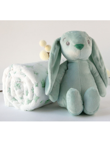Peluche con manta