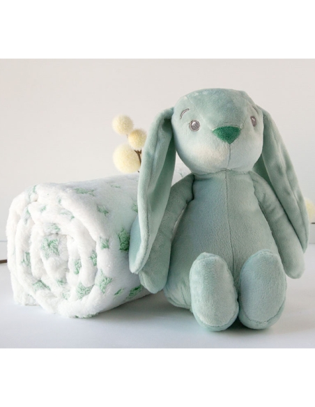 Peluche con manta