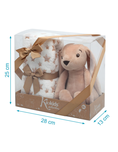 Peluche con manta