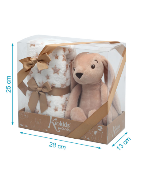 Peluche con manta