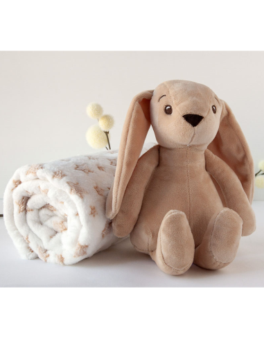 Peluche con manta