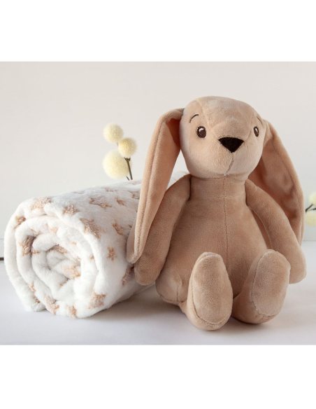 Peluche con manta