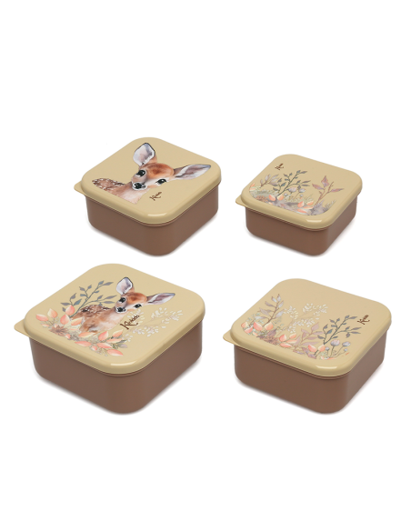 Canastilla de bebé original animales del bosque personalizada