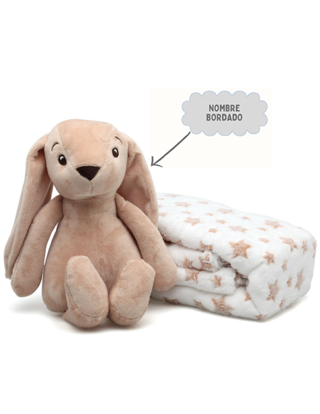Peluche con manta