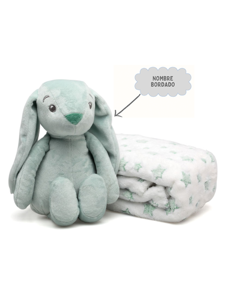 Peluche con manta