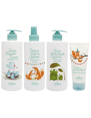 Canastilla cosmética pediátrica Aldem
