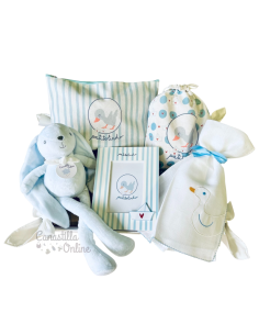 canastilla de bebé patito lindo
