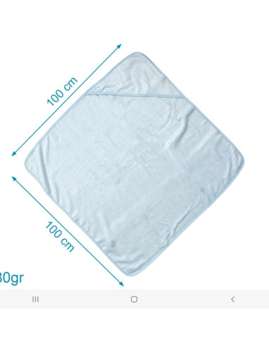 Capa de baño y babero personalizado