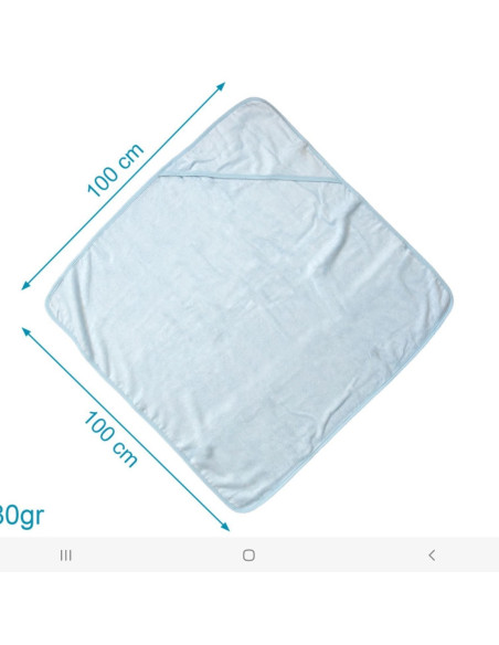 Capa de baño y babero personalizado
