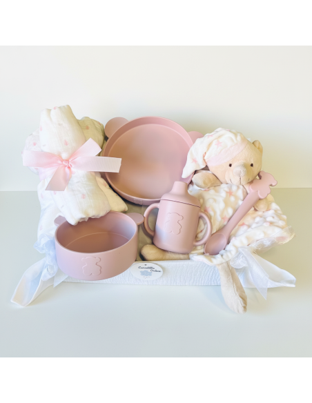 Cesta para bebé Vajilla Tous Baby