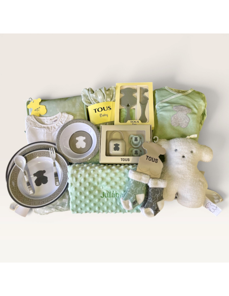 Canastilla para bebe Tous personalizable