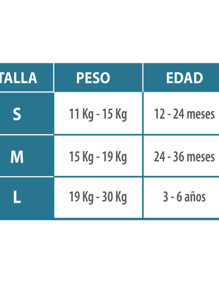 Chaleco flotador para niños y bebés