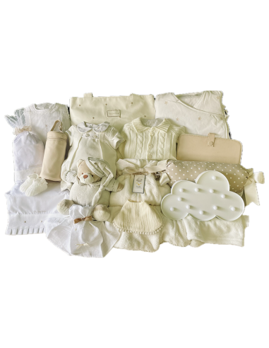 Canastilla de lujo para bebés, regalo de nacimiento exclusivo