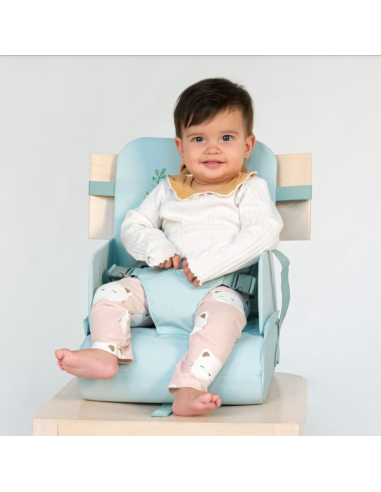 Trona portátil plegable de viaje Kiokids