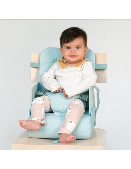 Trona portátil plegable de viaje Kiokids