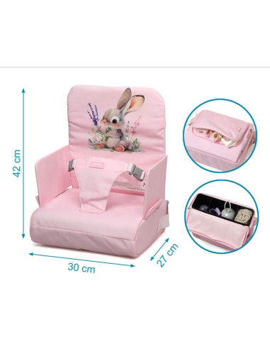 Trona portátil plegable de viaje Kiokids