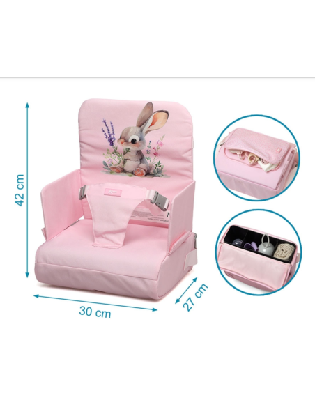 Trona portátil plegable de viaje Kiokids