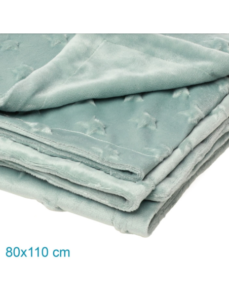 Mantita de estrellas con relieve de Kio Kids