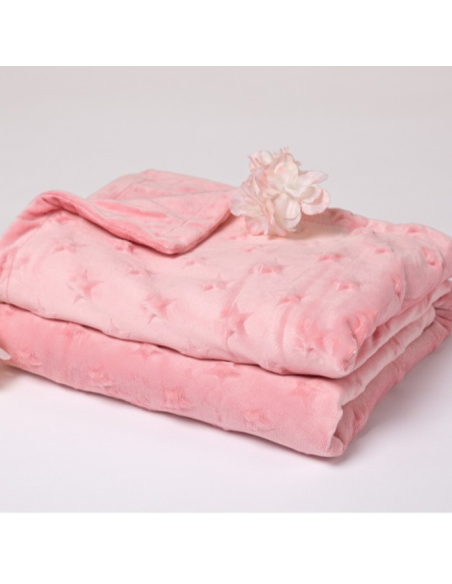 Mantita de estrellas con relieve de Kio Kids