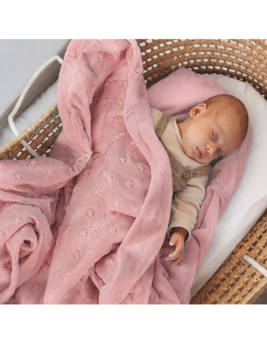 Mantita de estrellas con relieve de Kio Kids