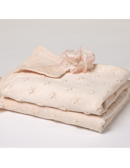 Mantita de estrellas con relieve de Kio Kids