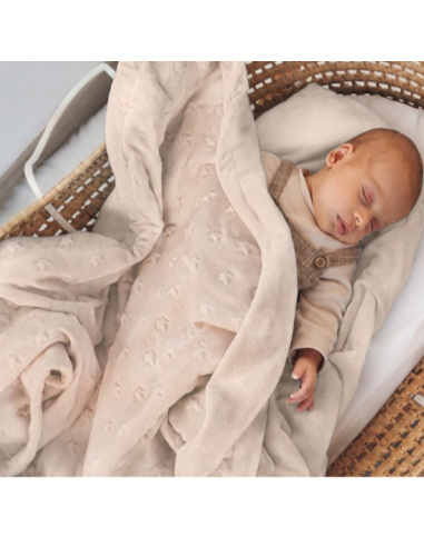 Mantita de estrellas con relieve de Kio Kids