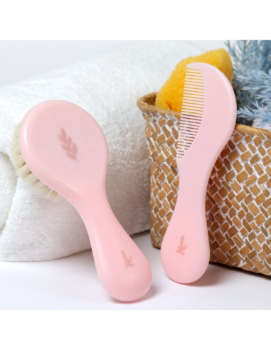 Cepillo y peine para el bebe y recién nacido