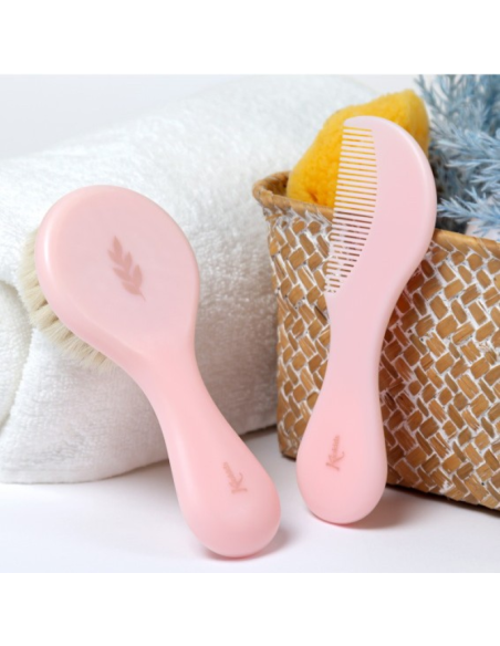 Cepillo y peine para el bebe y recién nacido