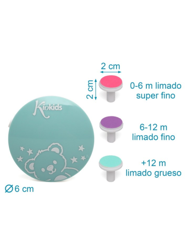 Set de manicura eléctrico para el bebé
